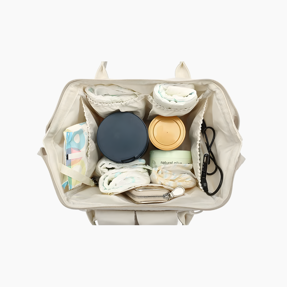 Skötväska och ryggsäck vattentät LÉONIE - Beige