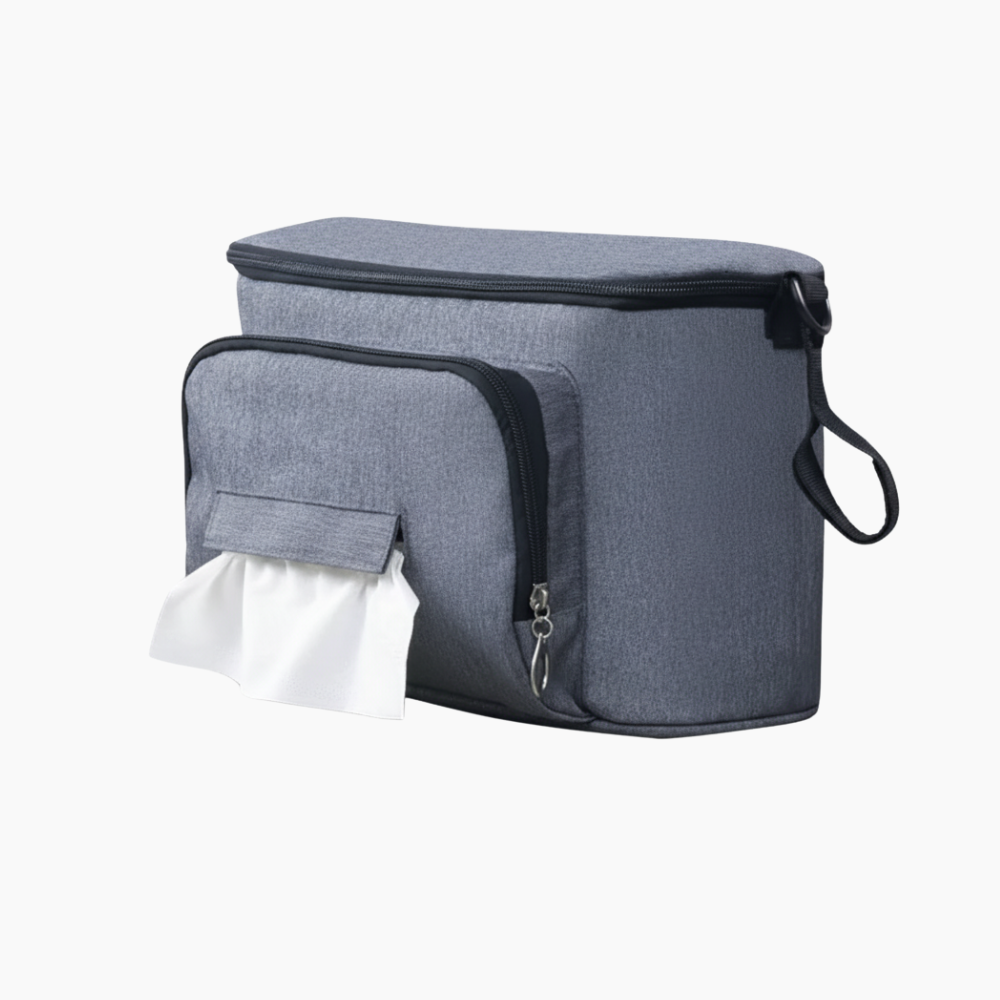 Barnvagnsväska och Organizer multifunktion ELLA - Skiffer