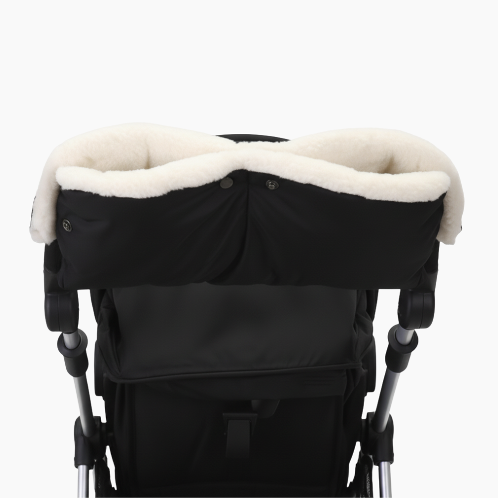 Barnvagnshandskar vind- & vattentäta fleecefodrade VINTRA