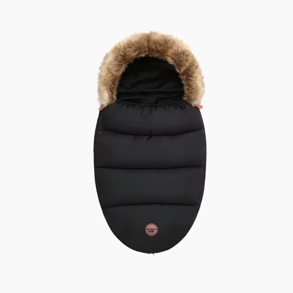 Åkpåse Vind- & vattentät 0–12 Mån STELLA - Svart