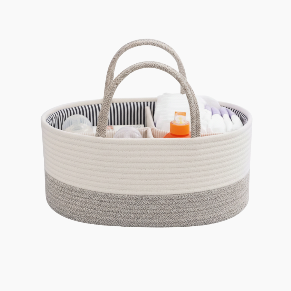 Förvaring till skötbord Multifunktionell TESSA - Dimma