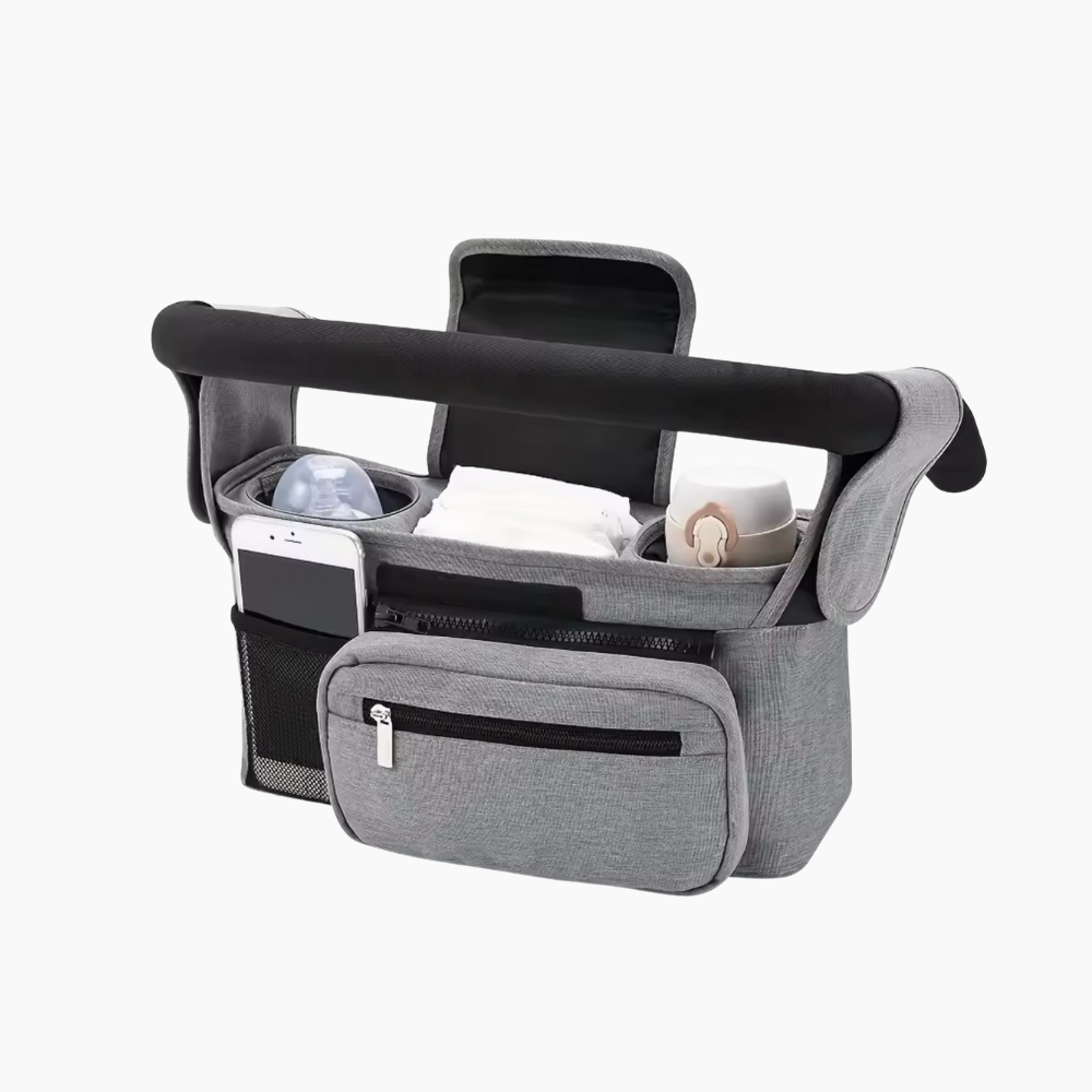 Förvaringsväska till barnvagn LEXI - Grå