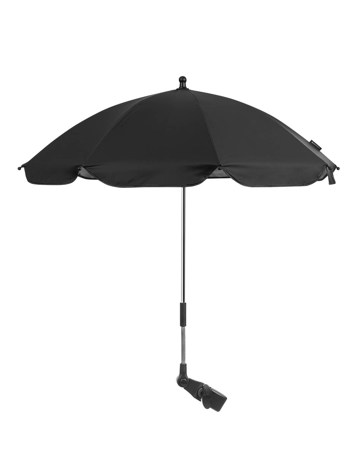 Parasoll till barnvagn, svart