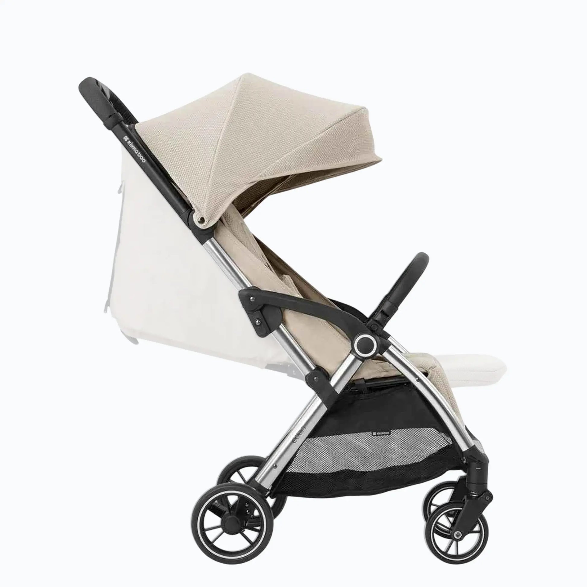 Kikkaboo Eden sulky resevagn med automatisk ihopfällning - beige