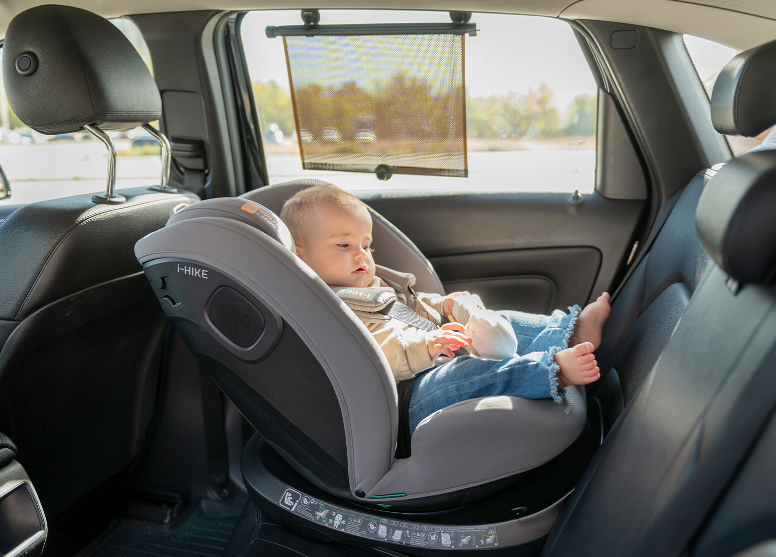 Rullgardiner för solskydd i bilen 2-pack, svart