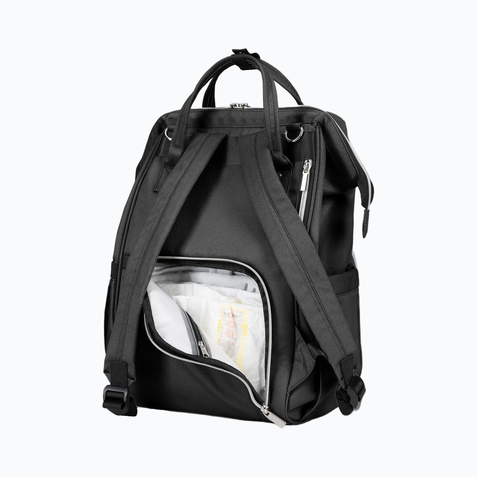 Siena skötväska svart baksida