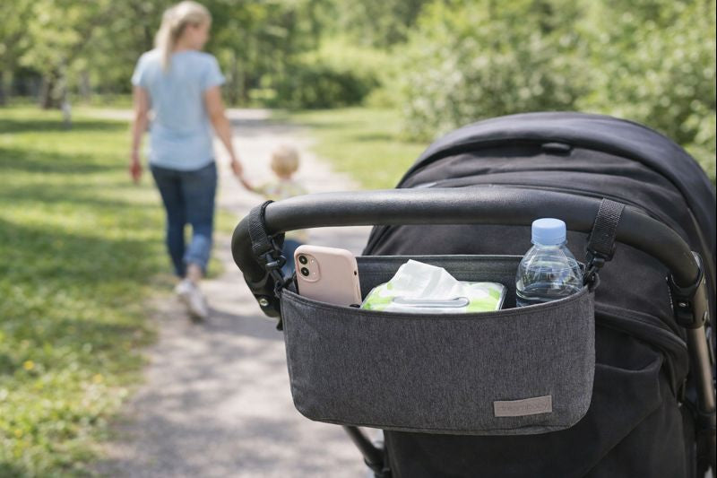 Organizer till barnvagn Zoe, ljusgrå