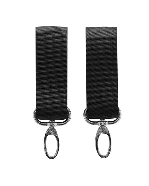 Barnvagnskrokar till skötväskan, svart