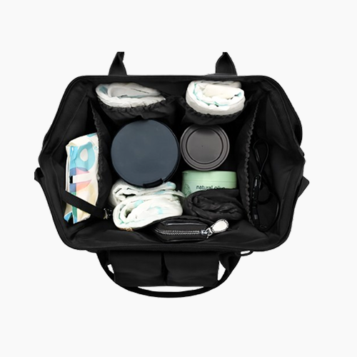 Skötväska och ryggsäck vattentät LÉONIE - Svart