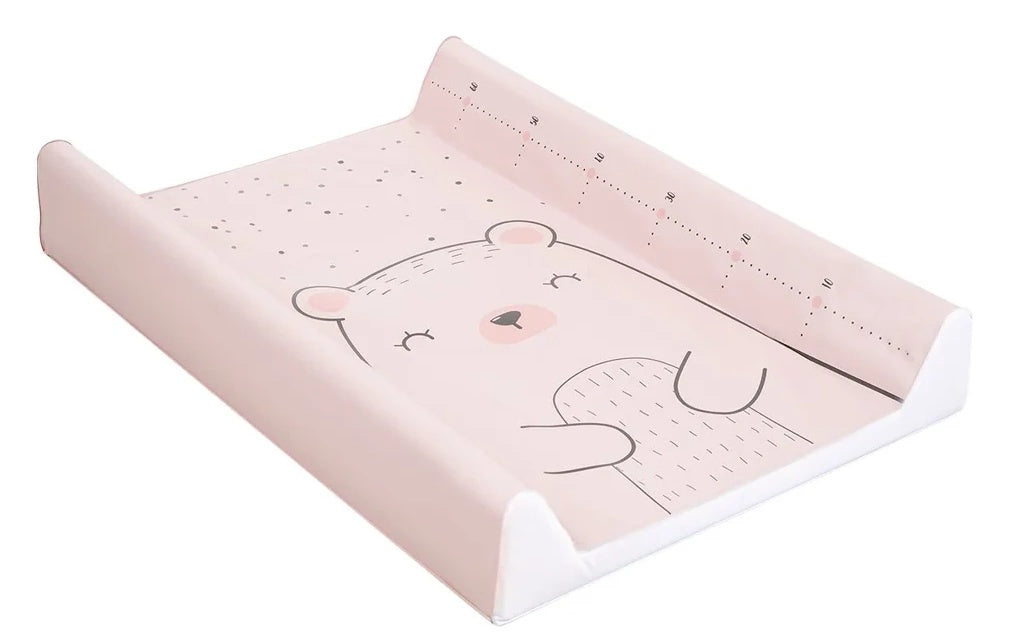 Skötbädd med stabil bas, rosa