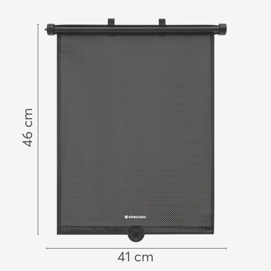 Rullgardiner för solskydd i bilen 2-pack, svart